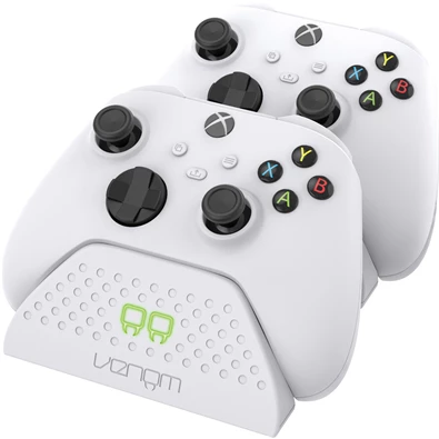 Venom VS2871 Xbox Series X & S fehér dupla töltőállomás + 2db akkumulátor Venom VS2871 Xbox Series X & S fehér dupla töltőállomás + 2db akkumulátor