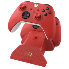 Venom VS2879 Xbox Series S & X piros dupla töltőállomás + 2 db akkumulátor Venom VS2879 Xbox Series S & X piros dupla töltőállomás + 2 db akkumulátor