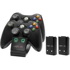 Venom VS2891 Xbox 360 fekete dupla töltőállomás + 2db akkumulátor Venom VS2891 Xbox 360 fekete dupla töltőállomás + 2db akkumulátor