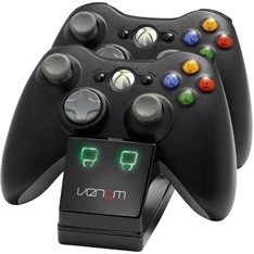 Venom VS2891 Xbox 360 fekete dupla töltőállomás + 2db akkumulátor Venom VS2891 Xbox 360 fekete dupla töltőállomás + 2db akkumulátor