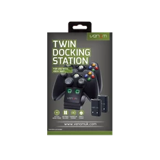 Venom VS2891 Xbox 360 fekete dupla töltőállomás + 2db akkumulátor Venom VS2891 Xbox 360 fekete dupla töltőállomás + 2db akkumulátor