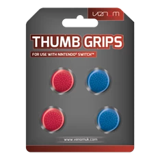Venom VS4918 piros és kék Thumb Grips (4x) Nintendo Switch kontrollerhez Venom VS4918 piros és kék Thumb Grips (4x) Nintendo Switch kontrollerhez