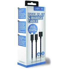 Venom VS5002 Dual Play & Charge 3 m USB Type-C töltőkábel Venom VS5002 Dual Play & Charge 3 m USB Type-C töltőkábel