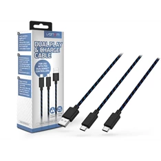 Venom VS5002 Dual Play & Charge 3 m USB Type-C töltőkábel Venom VS5002 Dual Play & Charge 3 m USB Type-C töltőkábel