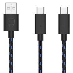 Venom VS5002 Dual Play & Charge 3 m USB Type-C töltőkábel Venom VS5002 Dual Play & Charge 3 m USB Type-C töltőkábel