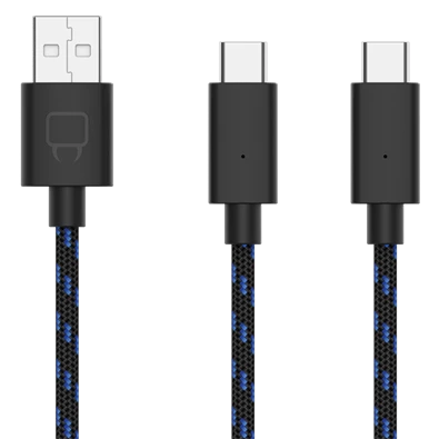 Venom VS5002 Dual Play & Charge 3 m USB Type-C töltőkábel Venom VS5002 Dual Play & Charge 3 m USB Type-C töltőkábel