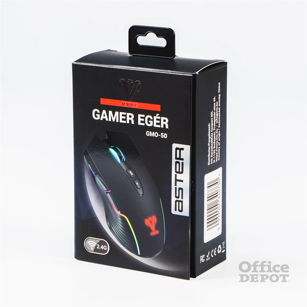 Ventaris GMO-50 vezeték nélküli gamer egér