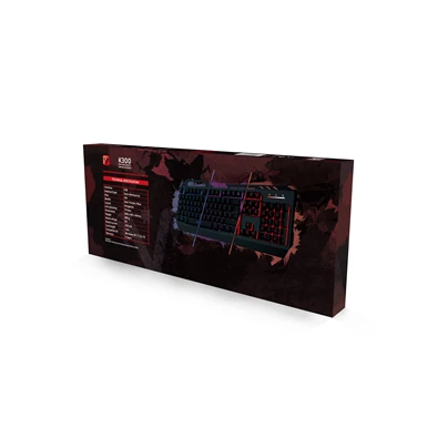 Ventaris K300 RGB HUN gamer billentyűzet Ventaris K300 RGB HUN gamer billentyűzet