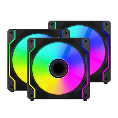 Ventaris VGCF120-3F Tempest RGB számítógép ventilátor 3/CS Ventaris VGCF120-3F Tempest RGB számítógép ventilátor 3/CS