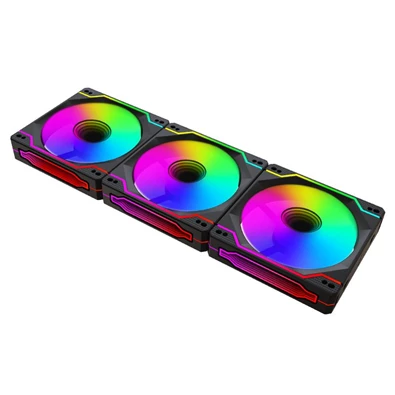 Ventaris VGCF120-3F Tempest RGB számítógép ventilátor 3/CS Ventaris VGCF120-3F Tempest RGB számítógép ventilátor 3/CS