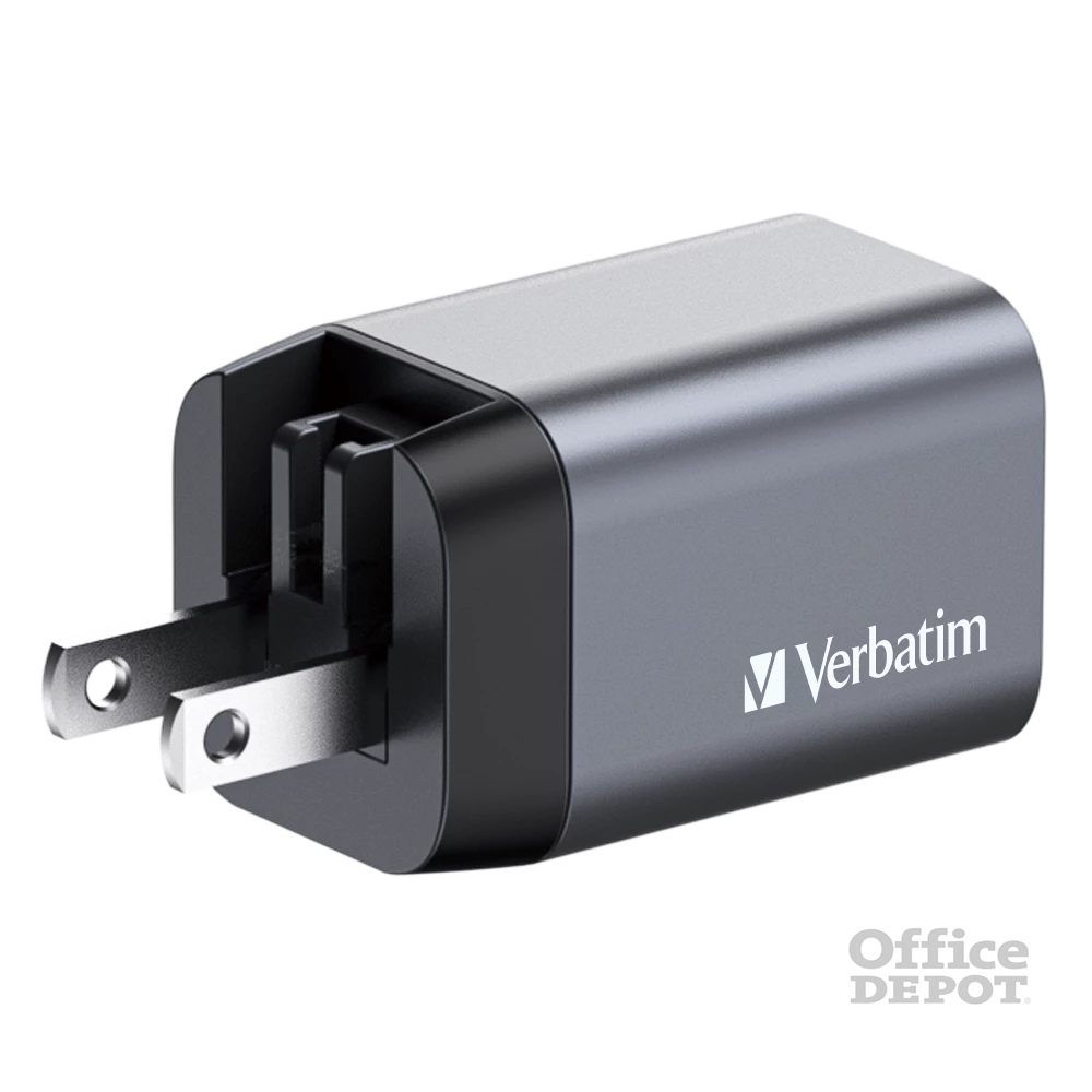 Verbatim 32200 GNC-35 GaN Charger 35W USB Type-A + Type-C hálózati töltő adapter