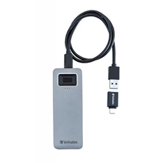 Verbatim 53656 Executive Fingerprint Secure 512GB USB 3.2 Gen 1/USB-C külső SSD Verbatim 53656 Executive Fingerprint Secure 512GB USB 3.2 Gen 1/USB-C külső SSD