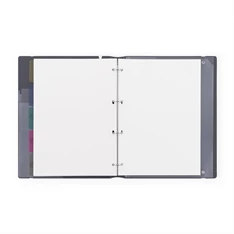 Verde A4 4 gyűrűs 3x30 vegyes lappal tégla gyűrűs mappa