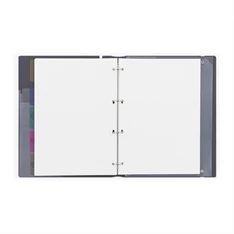 Verde A4 4 gyűrűs 3x30 vegyes lappal tégla gyűrűs mappa