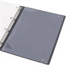 Verde A4 4 gyűrűs 3x30 vegyes lappal tégla gyűrűs mappa