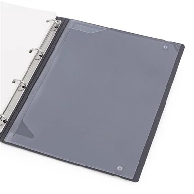 Verde A4 4 gyűrűs 3x30 vegyes lappal tégla gyűrűs mappa