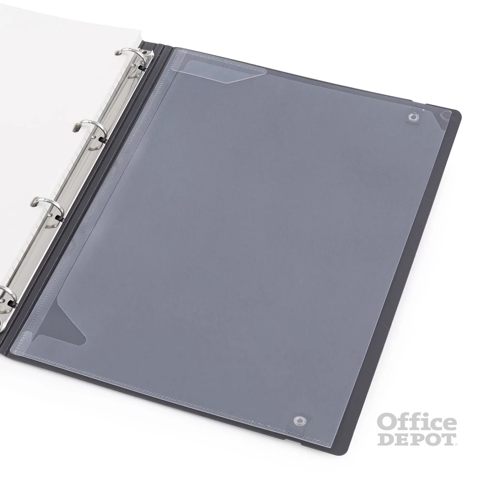 Verde A4 4 gyűrűs 3x30 vegyes lappal tégla gyűrűs mappa