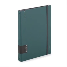 Verde A4 4 gyűrűs 3x30 vegyes lappal zöld gyűrűs mappa