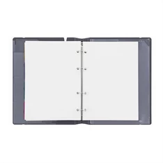 Verde A5 4 gyűrűs 3x30 vegyes lappal sárga gyűrűs mappa