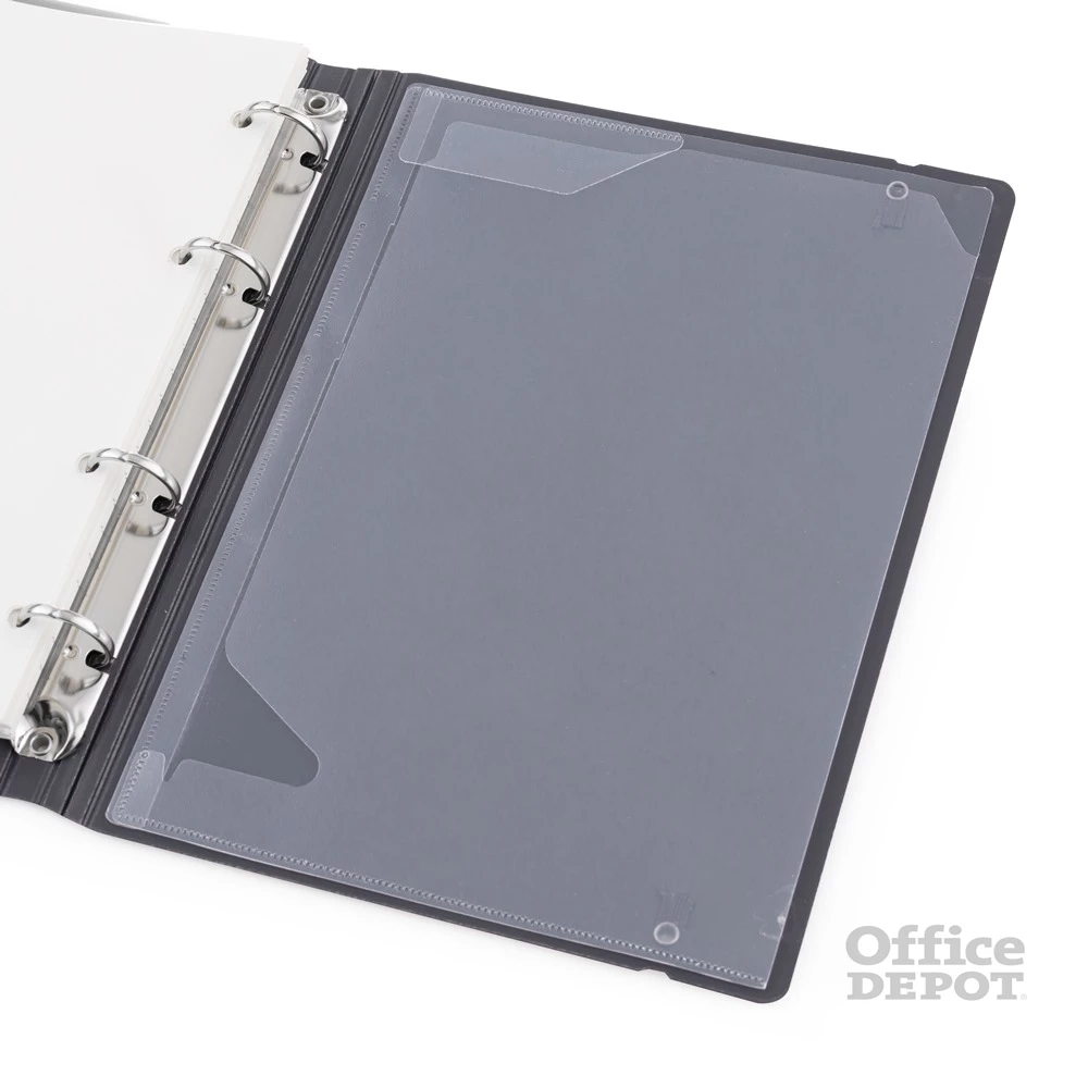 Verde A5 4 gyűrűs 3x30 vegyes lappal sárga gyűrűs mappa