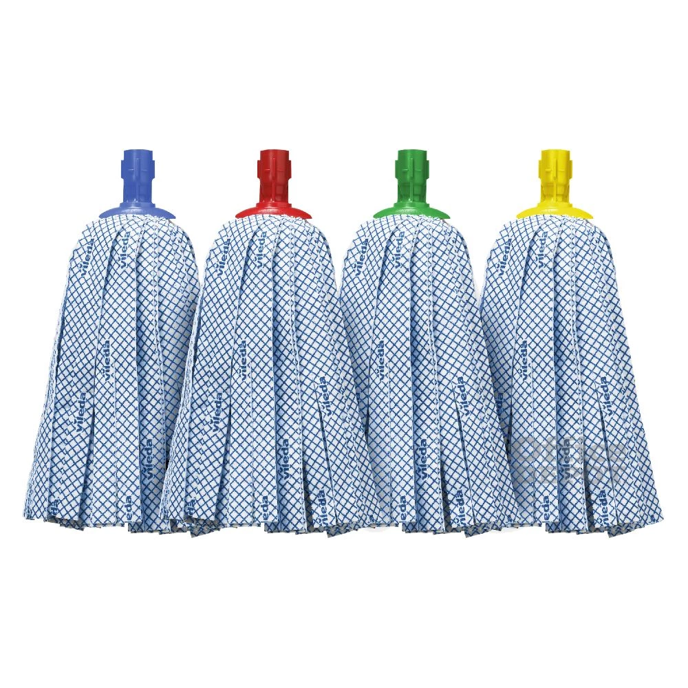 Vileda Supermop Monoclick kék antibakteriális mop fej