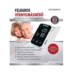 Vivamax GYV19 felkaros vérnyomásmérő Vivamax GYV19 felkaros vérnyomásmérő