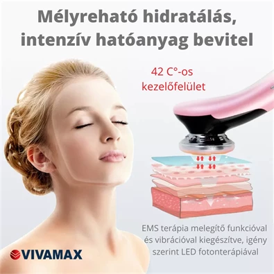 Vivamax GYVAK1 Hot&Cool EMS technológiával arckezelő készülék Vivamax GYVAK1 Hot&Cool EMS technológiával arckezelő készülék