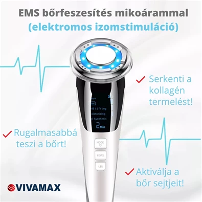 Vivamax GYVAK1 Hot&Cool EMS technológiával arckezelő készülék Vivamax GYVAK1 Hot&Cool EMS technológiával arckezelő készülék
