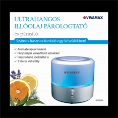 Vivamax GYVH30 ultrahangos párásító és illóolajpárologtató Vivamax GYVH30 ultrahangos párásító és illóolajpárologtató