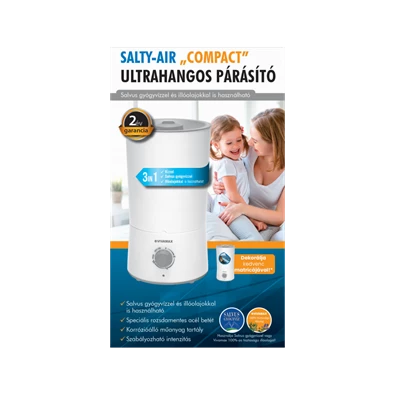 Vivamax GYVH47 Salty-Air „Compact” 3 az 1-ben ultrahangos párásító