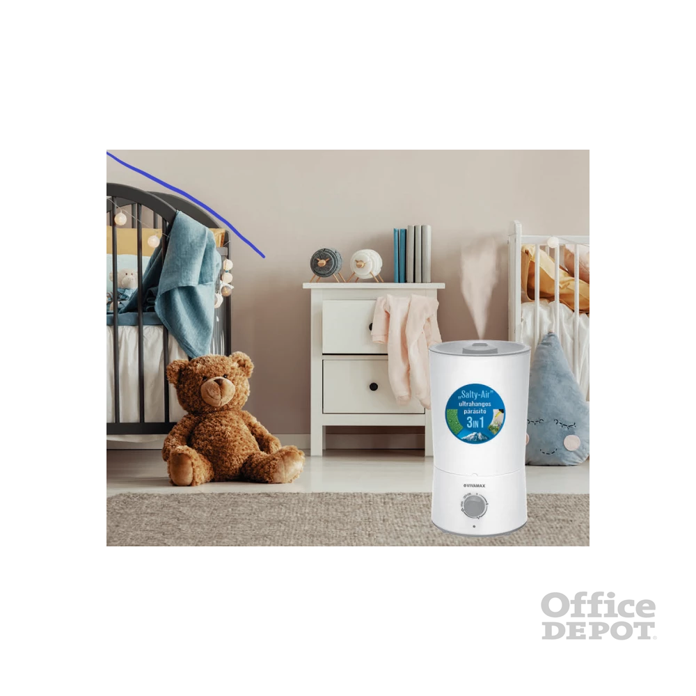 Vivamax GYVH47 Salty-Air „Compact” 3 az 1-ben ultrahangos párásító