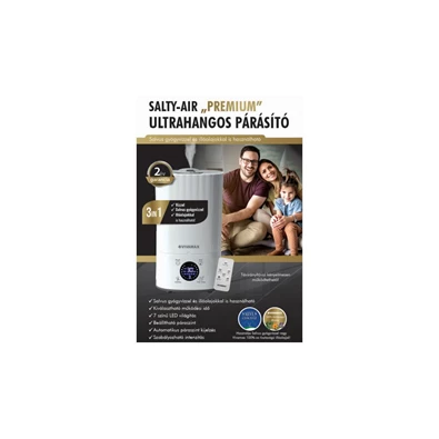 Vivamax GYVH48 Salty-Air „Premium” 3 az 1-ben ultrahangos párásító (Újracsomagolt) Vivamax GYVH48 Salty-Air „Premium” 3 az 1-ben ultrahangos párásító (Újracsomagolt)