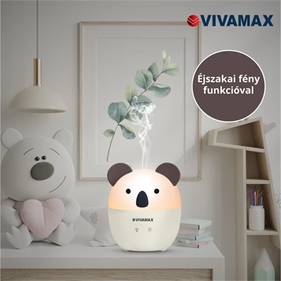Vivamax GYVH54 ultrahangos Koala illóolaj párologtató Vivamax GYVH54 ultrahangos Koala illóolaj párologtató