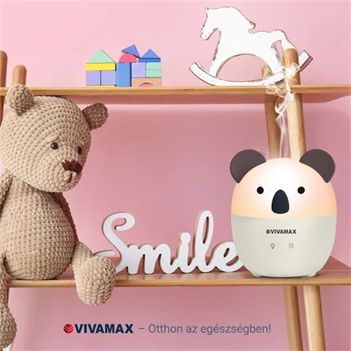 Vivamax GYVH54 ultrahangos Koala illóolaj párologtató Vivamax GYVH54 ultrahangos Koala illóolaj párologtató