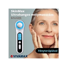 Vivamax GYVUM4 SkinMax Ultrahangos fényterápiával mélymasszázs készülék Vivamax GYVUM4 SkinMax Ultrahangos fényterápiával mélymasszázs készülék