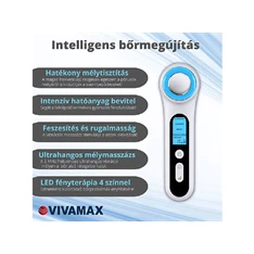 Vivamax GYVUM4 SkinMax Ultrahangos fényterápiával mélymasszázs készülék Vivamax GYVUM4 SkinMax Ultrahangos fényterápiával mélymasszázs készülék