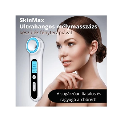 Vivamax GYVUM4 SkinMax Ultrahangos fényterápiával mélymasszázs készülék Vivamax GYVUM4 SkinMax Ultrahangos fényterápiával mélymasszázs készülék