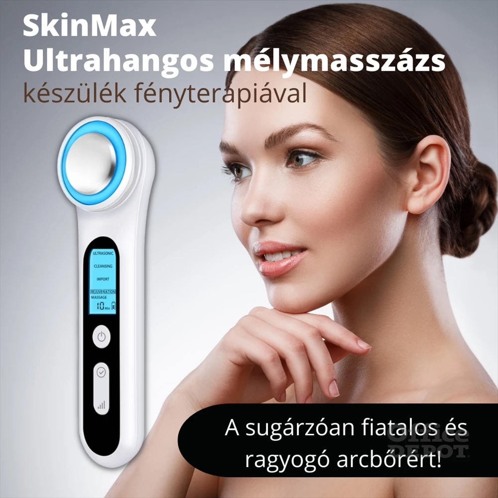 Vivamax GYVUM4 SkinMax Ultrahangos  fényterápiával mélymasszázs készülék