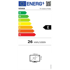 Vivax 32" 32LE117T2S2 HD Ready LED TV