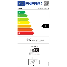 Vivax 32" 32LE21K HD Ready Smart LED TV