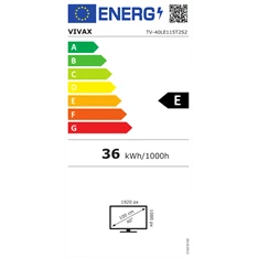 Vivax 40" 40LE115T2S2 Full HD LED TV Vivax 40" 40LE115T2S2 Full HD LED TV