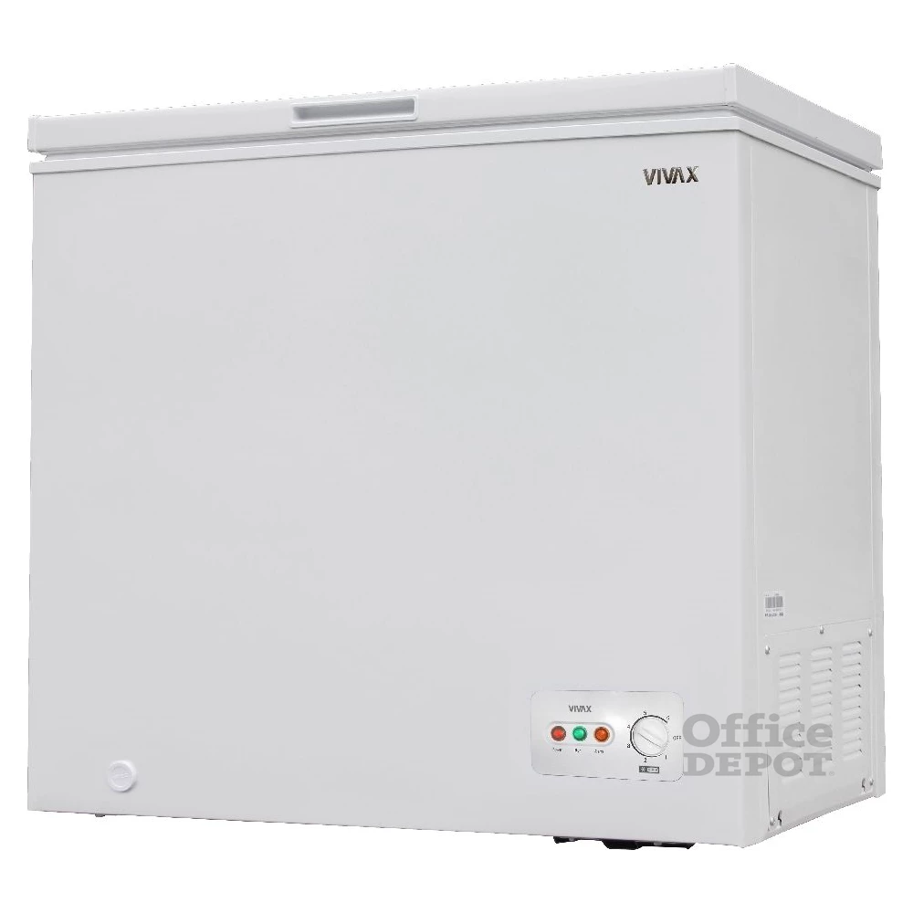 Vivax CFR-249 fehér, Fagyasztó:249L, fagyasztóláda