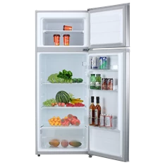 Vivax DD-207 S inox felülfagyasztós hűtőszekrény