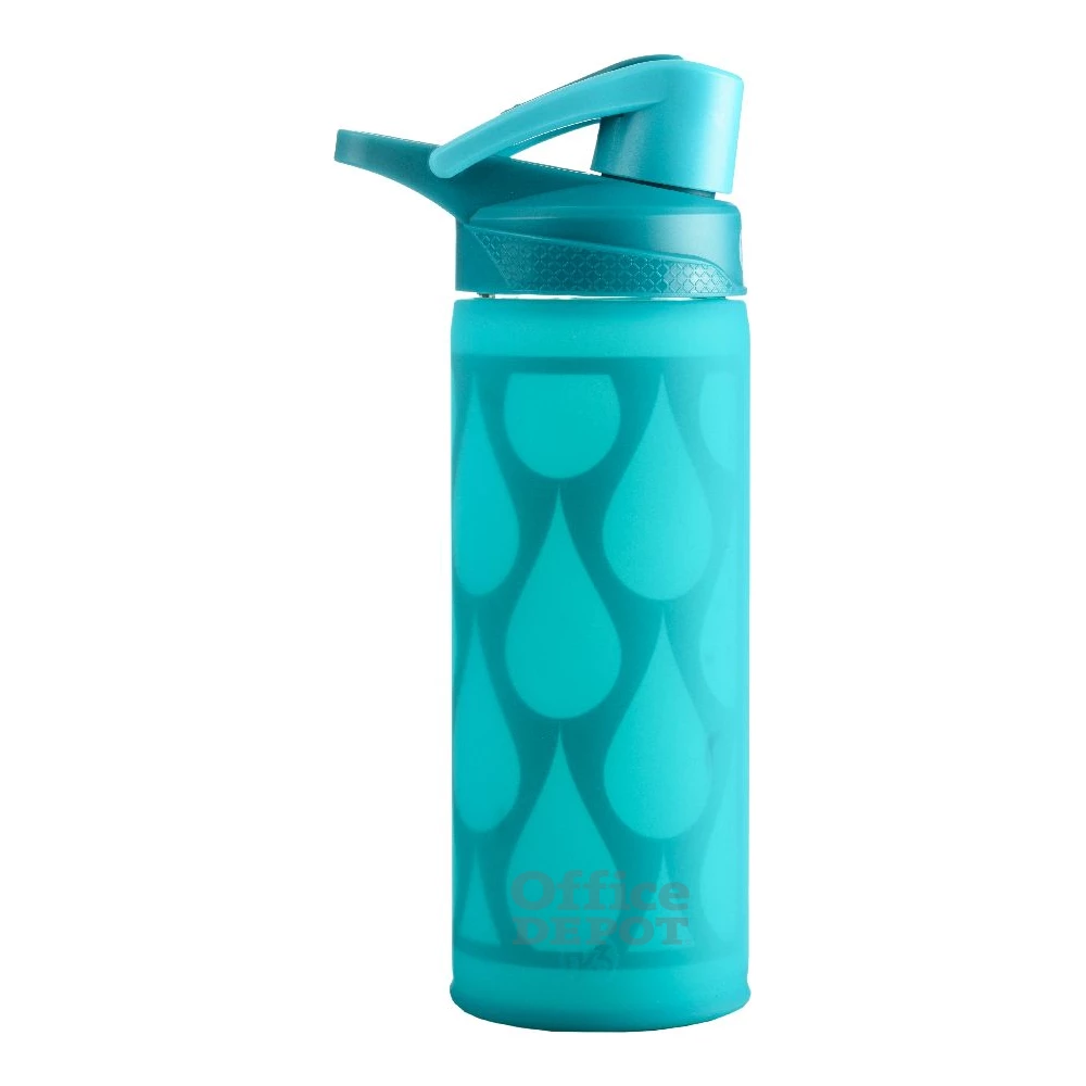 Wabo 450ml zöld üveg csatos kulacs