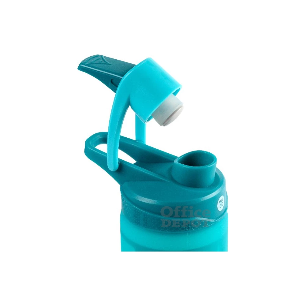 Wabo 450ml zöld üveg csatos kulacs