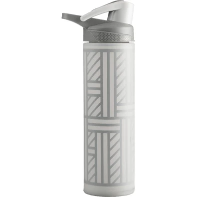 Wabo 600ml szürke üveg csatos kulacs Wabo 600ml szürke üveg csatos kulacs