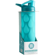 Wabo 600ml zöld üveg csatos kulacs Wabo 600ml zöld üveg csatos kulacs