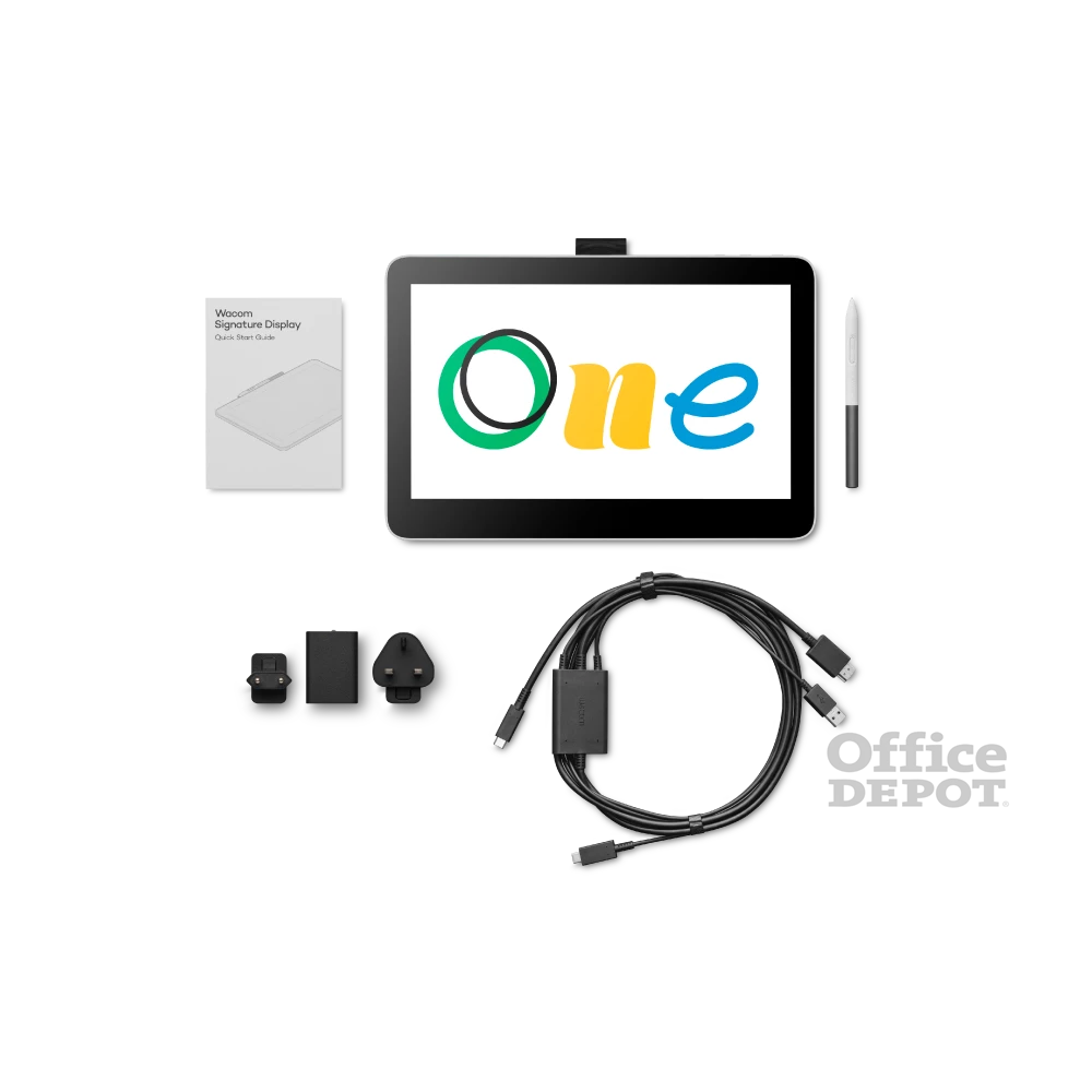 Wacom DTH134W0B One 13 Touch digitális rajztábla