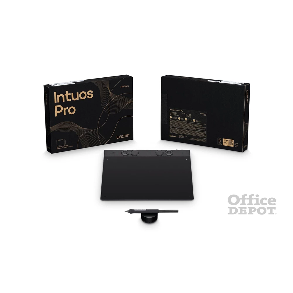 Wacom PTK670K0B Intuos Pro pen tablet M digitális rajztábla