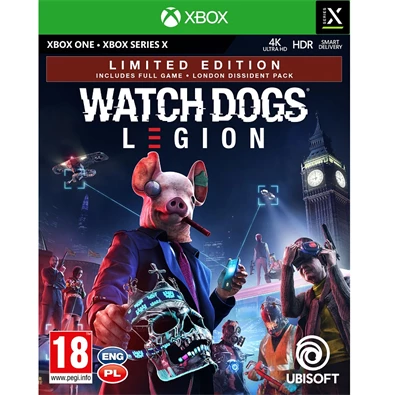 Watch Dogs Legion Limited Edition Xbox One/Series játékszoftver Watch Dogs Legion Limited Edition Xbox One/Series játékszoftver
